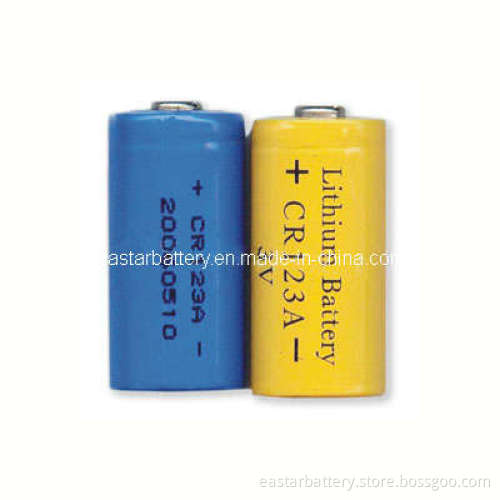 Cylindrical Li-Mno2 CR123A 3V Lithium